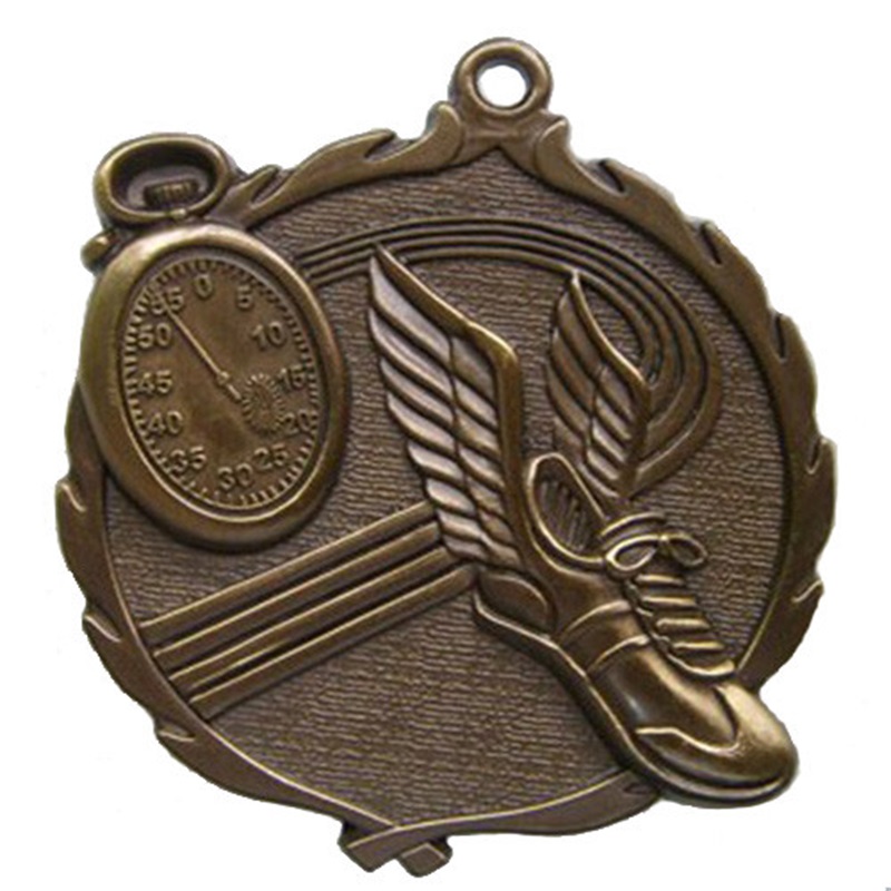 Medalie placată cu argint antic Medalii de lupte 3D Pandantiv pentru medalion personalizat