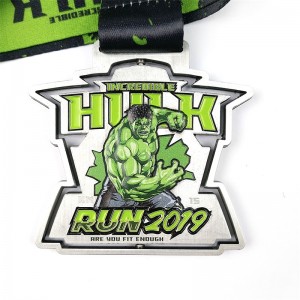 Producător de gag Medalii personalizate Design Super Hero Premii Medalie de Aur