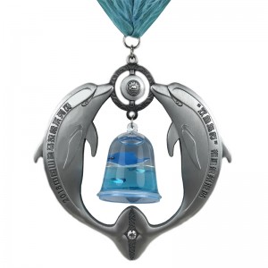 Colier de medalion personalizat 4D Medalie personalizată pentru suvenir