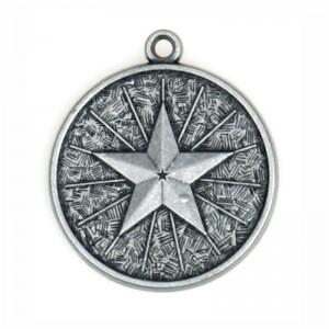 Medalii de stoc cu medalii metalice placate cu alamă antică