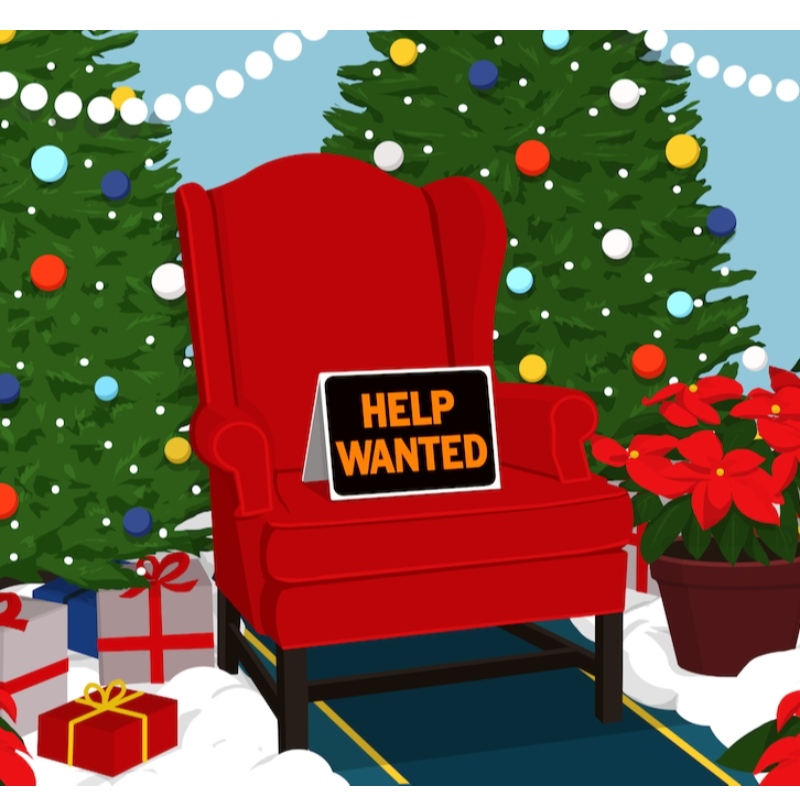 Poți observa pălăria lui Moș Crăciun în acest puzzle dificil?