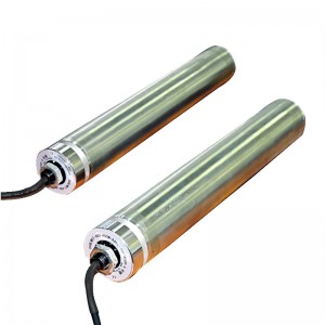 Drept prin 50/60 rolă electrică în miniatură DC fără perii fără perii 24V 220V 380V Roller din oțel inoxidabil din oțel inoxidabil