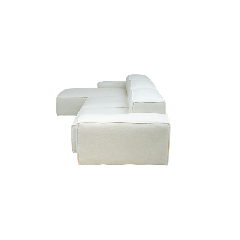 Canapea secțională RS957 (alb)