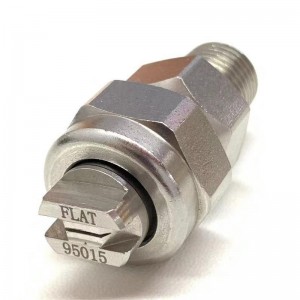 TP UNIJET Sfaturi de pulverizare, TPU, ventilator plat jet inox