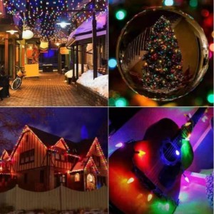 Smart C9 Strawberry Christmas Light Set de lumină exterioară, cu apă impermeabilă, Magic Color Culoare de Crăciun șir de lumină