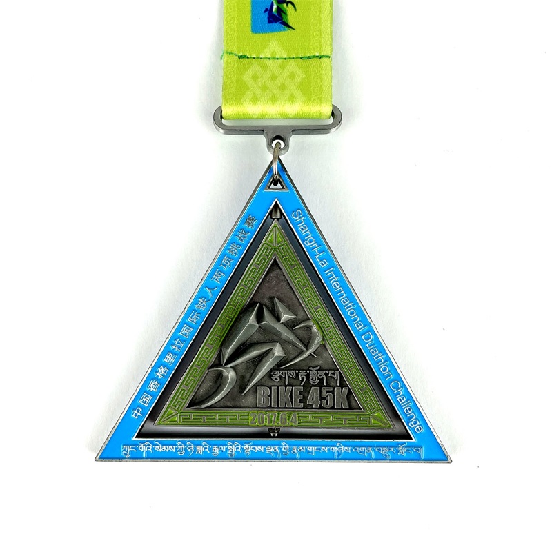 Noua medalie personalizată de biciclete cu cicluri metalice metalice
