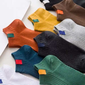 Cmax Cotton Invizibil Loafer Șosete Pantofi Pantofi Căptușeală pentru vară bărbați colorați cu barcă cu tăietură joasă invizibilă