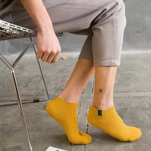 Cmax Cotton Invizibil Loafer Șosete Pantofi Pantofi Căptușeală pentru vară bărbați colorați cu barcă cu tăietură joasă invizibilă