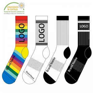 Șosete sportive design clasic de design clasic de tricot personalizat pentru bărbați confortabili de înaltă calitate confortabile șosete