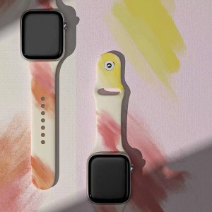 Imprimare curea de bandă de ceasuri din cauciuc din silicon pentru iwatch