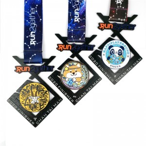 En -gros, fără medalii de maraton de smalț de ordin minim