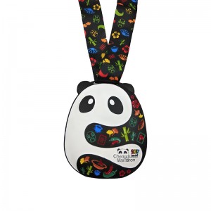 Angros Custom Sport Marathon Medalie Blank Suvenir placat cu aur Medalie de metal