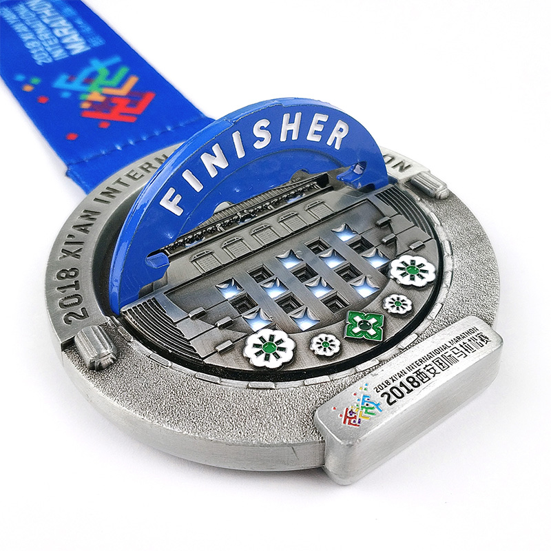Medalie de filare atletică personalizată cu ridicata cu ridicata cu premiul personalizat Sport Marathon