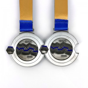China Producător Medalie de aur 3D de înaltă calitate cu Lanyard