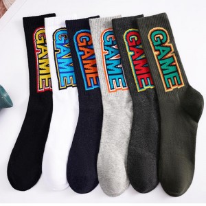 Jacquard Logo Logo Tube Sock Basketball Elites Men Crew Sports Ciclism Șosete