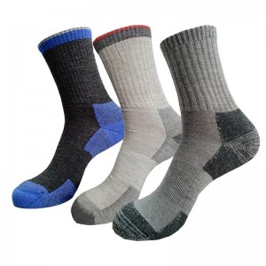 Premium Premium Marino Lână Micro Crew Socks Termal Walking Merino Lână care rulează șosete