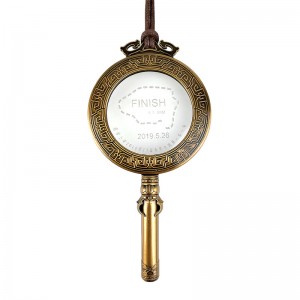 Medalie metalică personalizată îmi fac propria medalie medalii de sticlă de design de mână