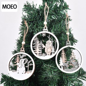 Bauble de Crăciun din lemn