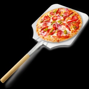 Mâner metalic 12nch/14inch/16inch aluminiu pizza pizza pizza cu lopată pizza spatula pizza paletă