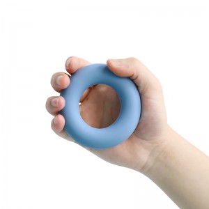 Silicon Silicon Stroight Grip Inele Inele Abonate Inele EXERCISITOR MANĂ - Silicon Squeeze Gripper pentru consolidarea mușchilor Instrument de antrenament - Arthritic Finger Terapie PT KIT Trainer