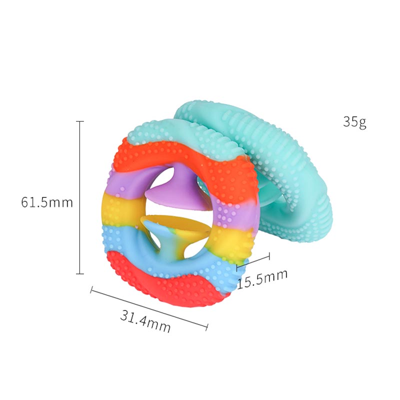 Cupa de aspirație din silicon anti-coafură tip de fixare cu forță de cinci degete Dispozitiv de antrenament de prindere a siliconului Silicon Strength Trainer Silicon Hand and Foraț Exercitator și întăritor pentru om, întăritor de prindere a mâinilor, un inel de exercițiu de mână de prindere