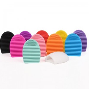 Mat de machiaj Mat Cleaner Mat Silicon Cosmetic Patu de spălat scrubber placă de machiaj machiaj de spălare a ouălor