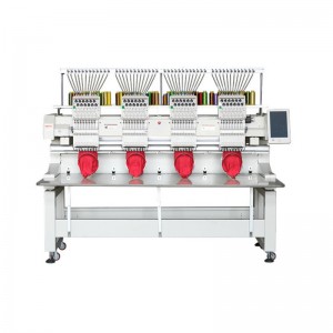 Patru mașină de broderie computerizată cu viteză mare