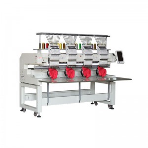 Patru mașină de broderie computerizată cu viteză mare