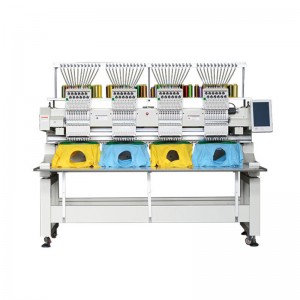 Patru mașină de broderie computerizată cu viteză mare