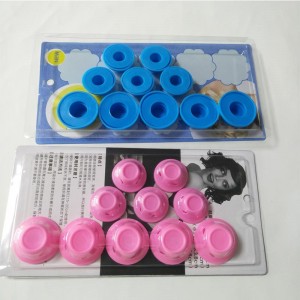 Fără ondulatoare de încălzire la căldură, unelte de curling din siliconie, fără încălzire, fără deteriorare a părului, ușor de curățat