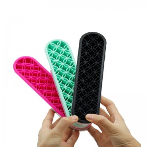 Suport de perii de machiaj din silicon, organizator de perii de machiaj din silicon, organizator de perii de unghii polivalente pentru unelte de cusut, perii de pictură, depozitare cu unelte fixe