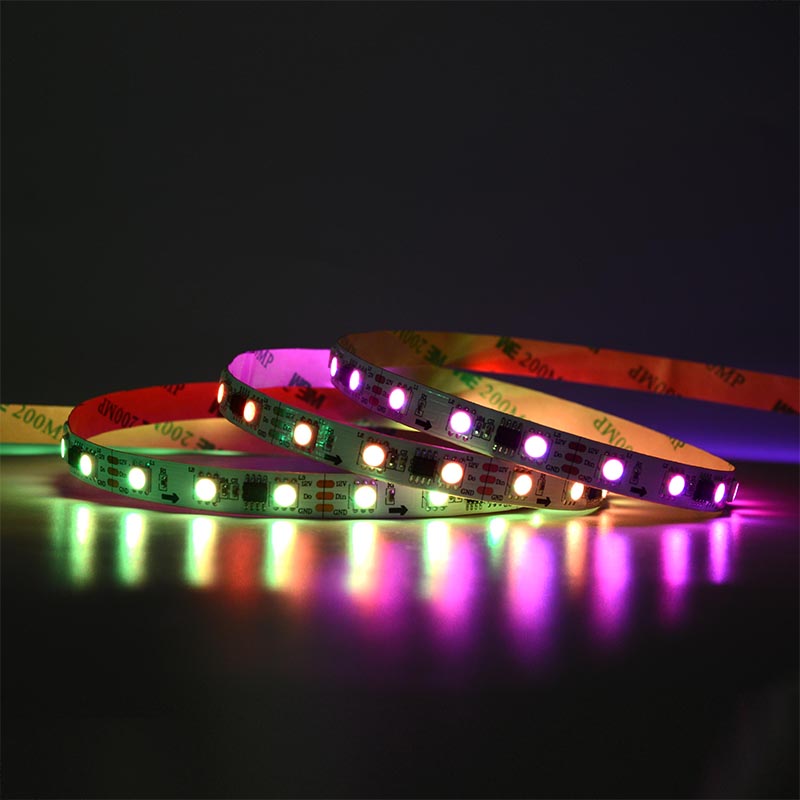 WS2811 60leds/m rgb digital Brâu