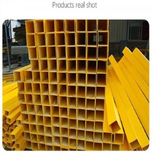 FRP tub pătrat pultrud