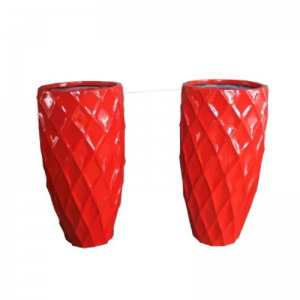 Plantator din fibră de sticlă pot fi personalizate vase de flori FRP