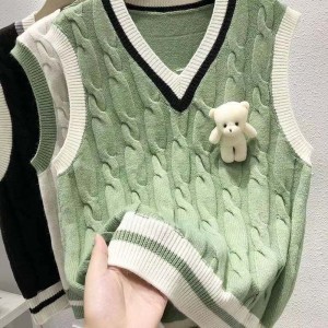 Pulover de primăvară și toamnă pentru femei tricotate