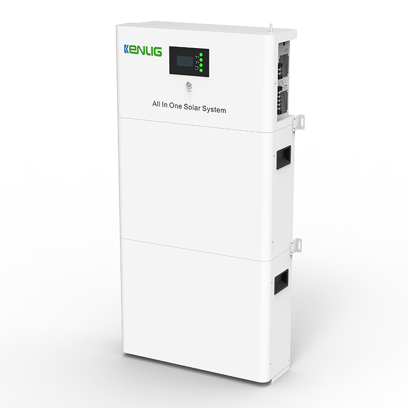 Sistem de stocare a energiei Kenlig 51.2V 100ah/200ah 5.12kwh/10kwh baterie plus cu invertor totul într-un sistem solar LIFEPO4 Baterie cu litiu-ion