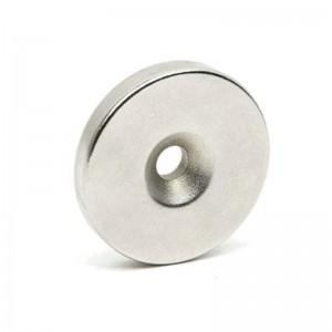 Magnetul cilindric al găurilor de cap