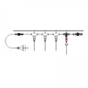 Set de lumină de Crăciun cu LED