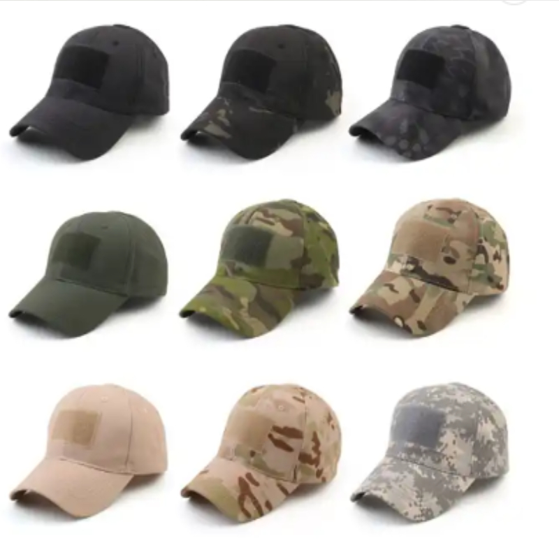 Conduceți cu ridicata DIY Cârlig și buclă Patch Camoflat Camo Cap Bat