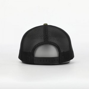 Angros personalizat pentru adulți 6 panou logo de piele cu profil scăzut Richardson 112 Gorras Mesh Snap Back Back Trucker Bat pălărie