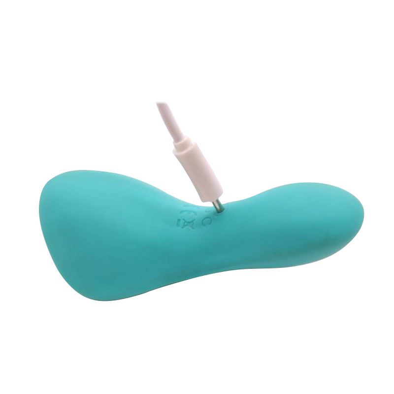 Bagheta vibratorului de suliță pentru jucării sexuale pentru adulți (PETAL VERDE)