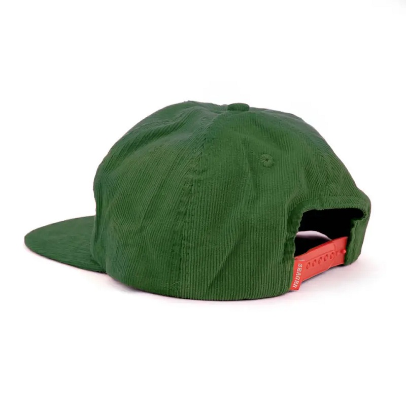 Corduroy 5 Panouri de broderie capace de logonestructurate pălării snapback în vrac în vrac