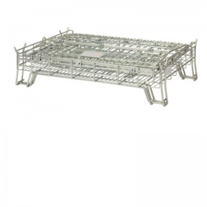 Recipient cu plasă de sârmă de oțel