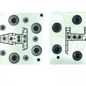 Mold de extrudare a profilului din plastic