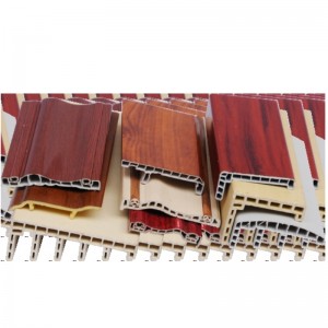 Seria de modelare din lemn din PVC