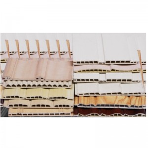 Seria de modelare din lemn din PVC