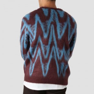 Pulover cardigan de înaltă calitate, modelat de înaltă calitate Jacquard Design Men \\\\
