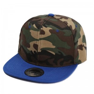 Broderie șapcă montatăneagră snapback baseball hat pălărie de camuflaj culoarea contrastului