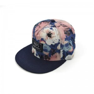 Logo -ul personalizat personalizat personalizat de înaltă calitate cu logo -uri de broderie 3D Snap înapoi