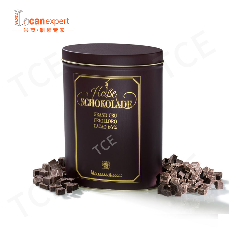 Tin poate promova ambalaje de metal cadou de înaltă calitate Cutie de staniu personalizat de lux HEXAGON HEXAGON DRAGAGON CIRCULAR BISCUP CHOCOLAT